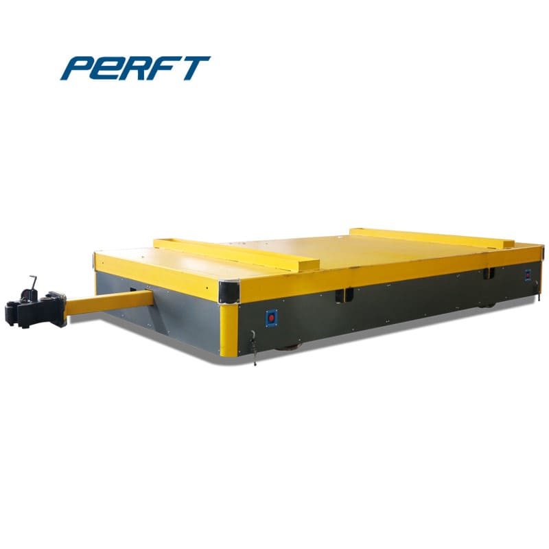 Chinese 10T 50T steel plant auto rail guided vehicle 